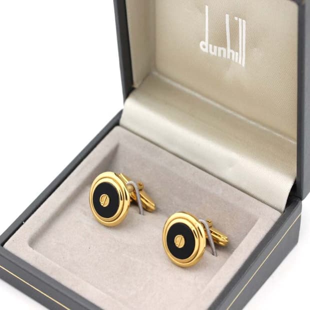던힐 A등급 남자 명품 커프스 빈티지