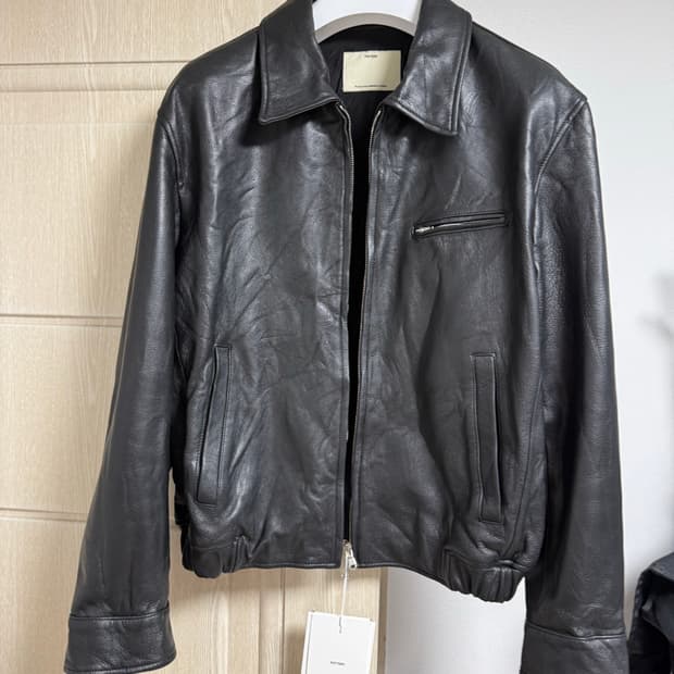 포터리 고트스킨 레더자켓