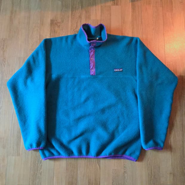 (L)파타고니아Usa Teal 신칠라 80's