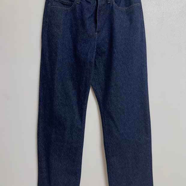 유니클로 jw앤더슨 스트레이트진 생지