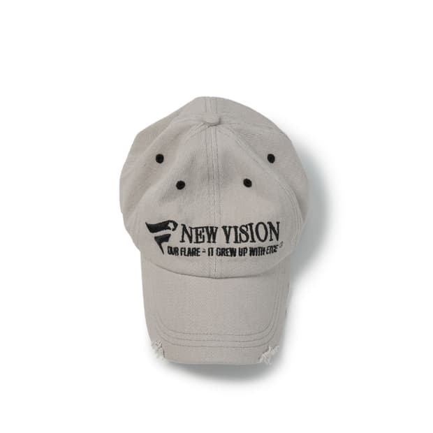 (L) ETCE NEW VISION DESTROYED 볼캡 (GRAY)