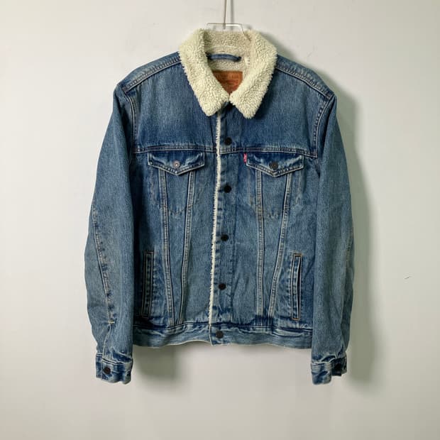 리바이스 쉐르파 트러커 데님 자켓 M