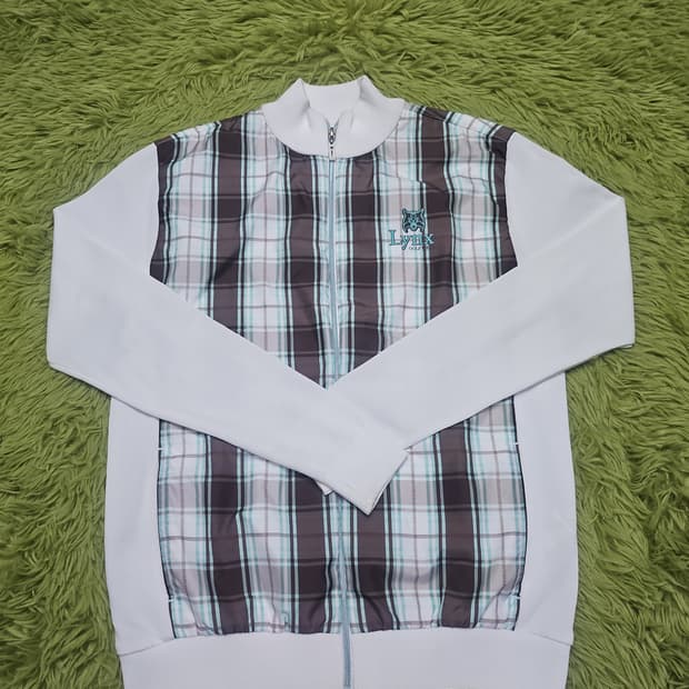 [Lynx] 링스 골프 여성 체크 집업 재킷 (95)