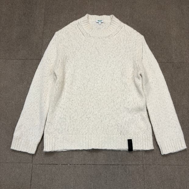 kenzo 겐죠 우먼스 알파카모헤어 풀오버 니트 