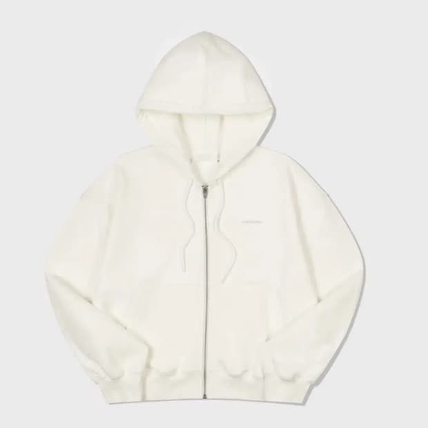 로우클래식 집업 후디 화이트 S 사이즈 새상품 LC233