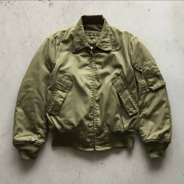 ALPHA INDUSTRIES 80년대 CVC 항공점퍼