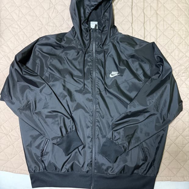[2XL/110] 나이키 윈드러너 자켓 블랙 DA0002-010