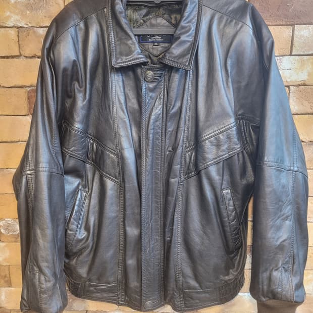 90' 입생로랑 빈티지 양가죽 자켓 105