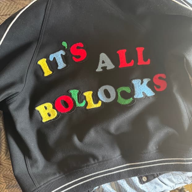 슈프림 제이미 잇츠 올 볼락스 바시티 자켓 M 