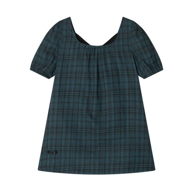 콜로신스 블랙 타이 블라우스