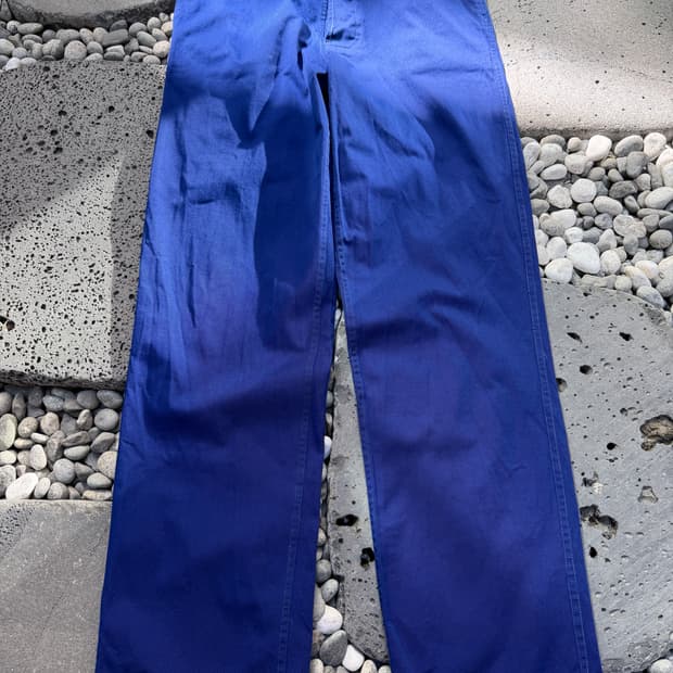 1980s FRIENDSHIP NAVY INK BLUE 프렌치워크팬츠