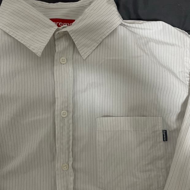 90s 슈프림 스트라이프 셔츠