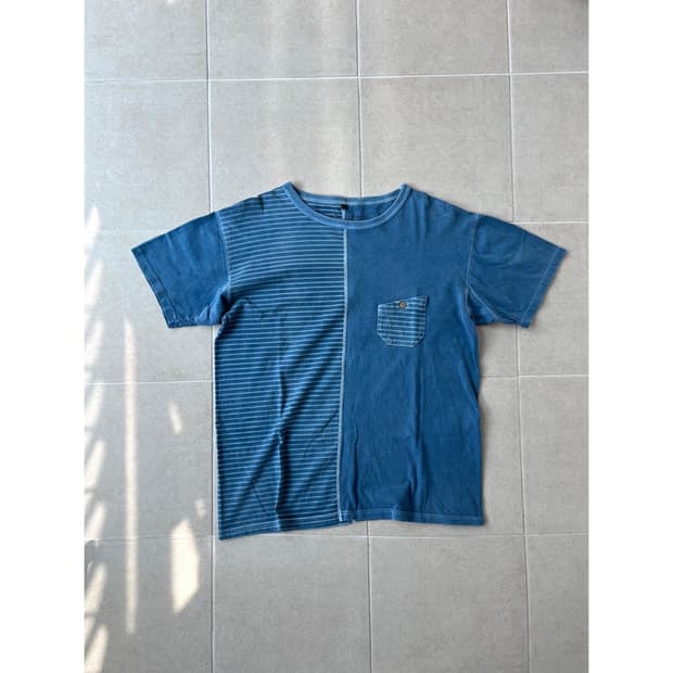 Nigel carbourn stripe t shirt