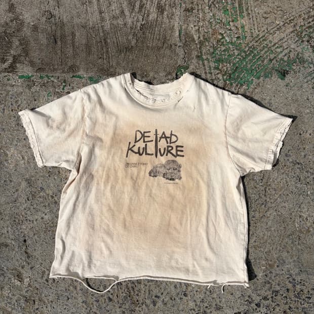 데드컬처 반팔 티셔츠