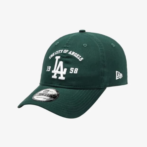 새상품) 뉴에라 94OUNST MLB 볼캡 그린 뉴에라 la 볼캡 그린