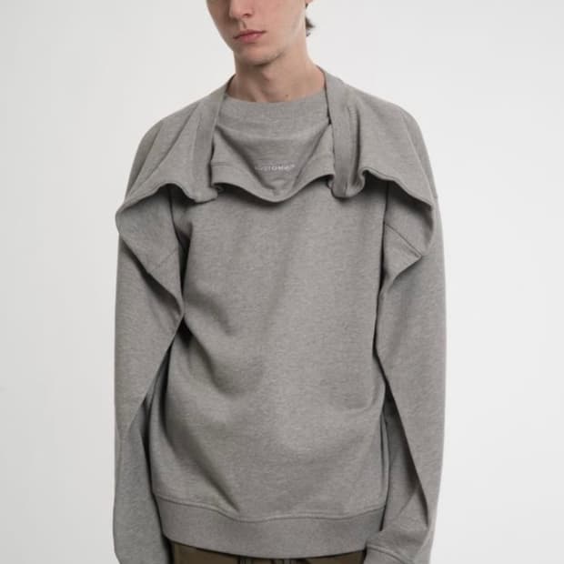 Y/Project 더블숄더 스웻셔츠 L