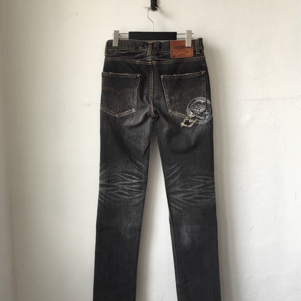 Dig deep dyed damage pants