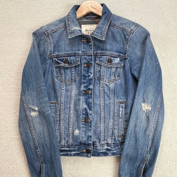 아베크롬비 데님자켓