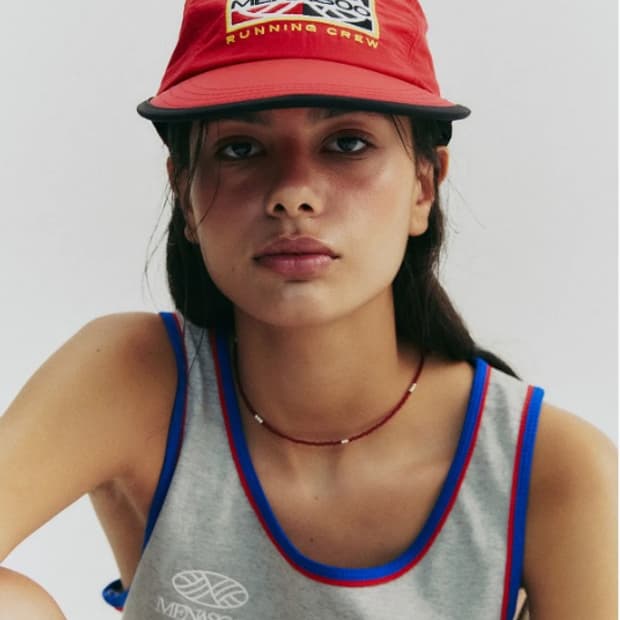 [새상품] MENASOO 미나수 트랙 캠프캡 볼캡 모자