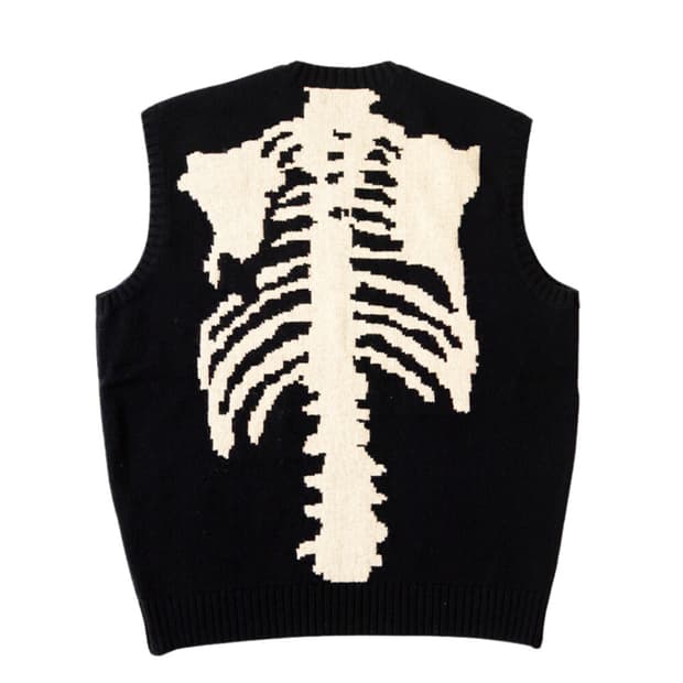 [3] 캐피탈 5G 울 본 베스트 블랙 