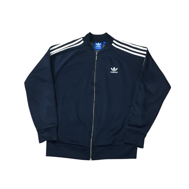 아디다스 트랙탑 네이비 