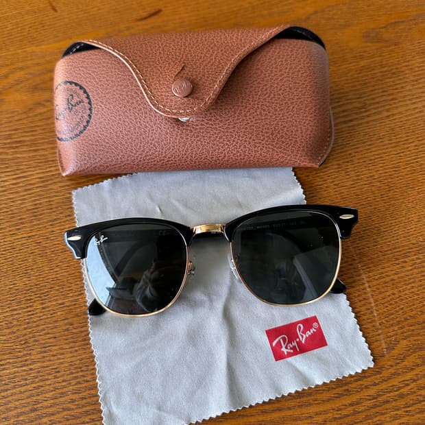 [51] 레이밴 클럽마스터 블랙