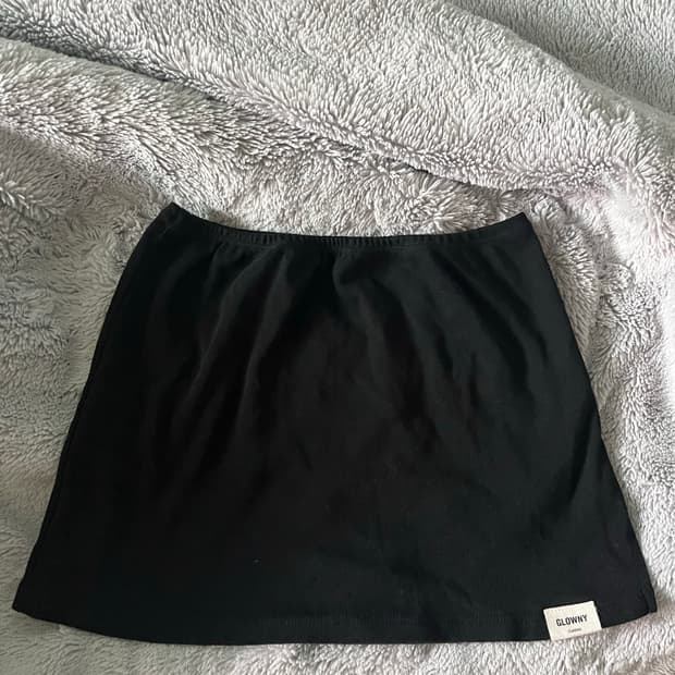glowny 글로니 G CLASSIC MINI SKIRT (BLACK) 