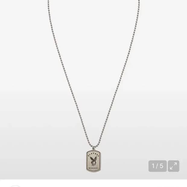 위캔더스 플레이보이 목걸이 RHD NECKLACE (SILVER)