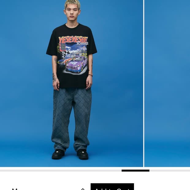 예아씨 Racing 22 Tee 예스아이씨