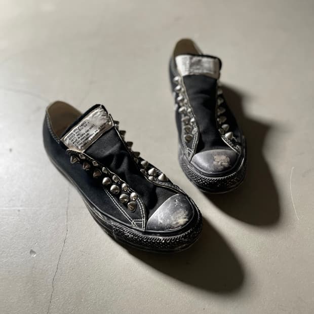  Gilet × Converse  Stud Custom Sneakers