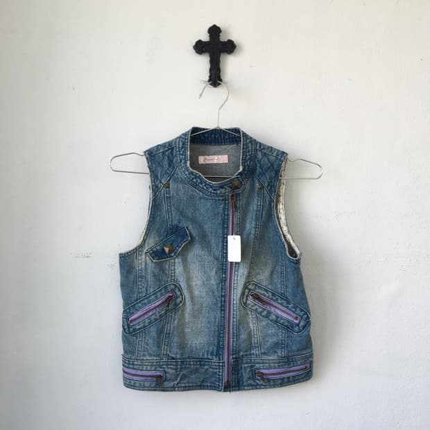 Denim vest