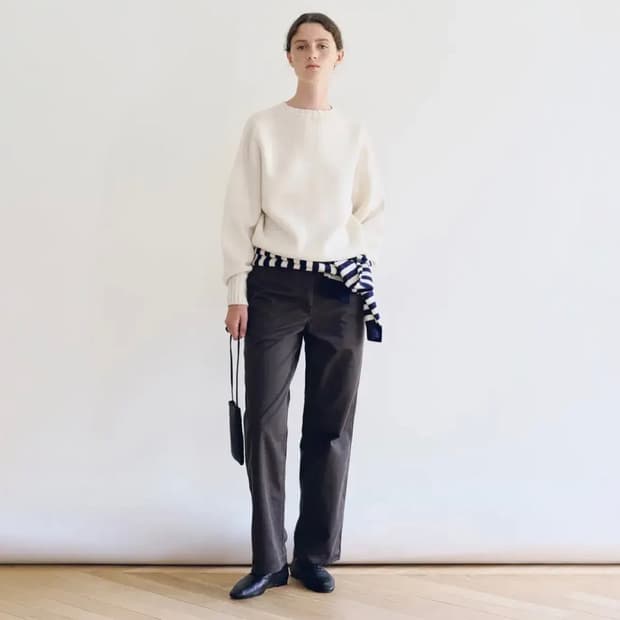 낫띵리튼 tabby wide chino pants