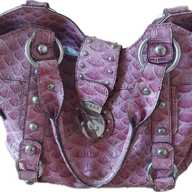 Guess Vintage pink  y2k 숄더백