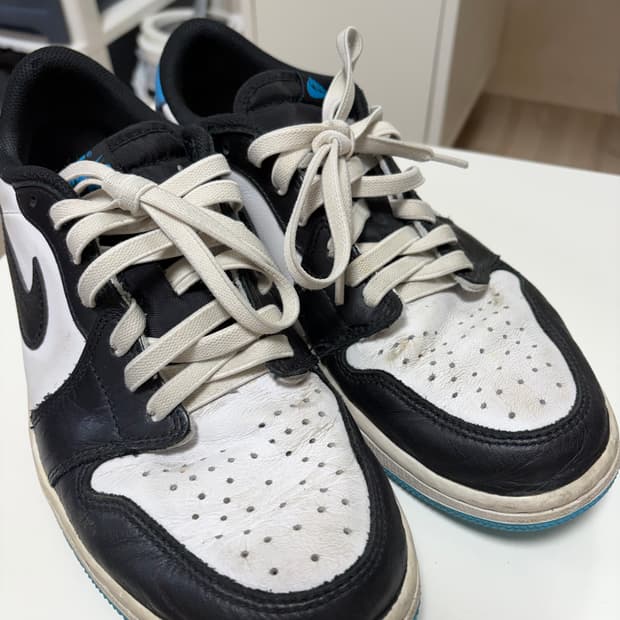 나이키 조던 파우더블루 280사이즈