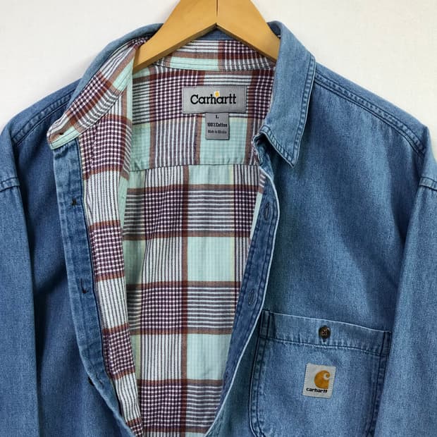 XL 칼하트 데님 자켓