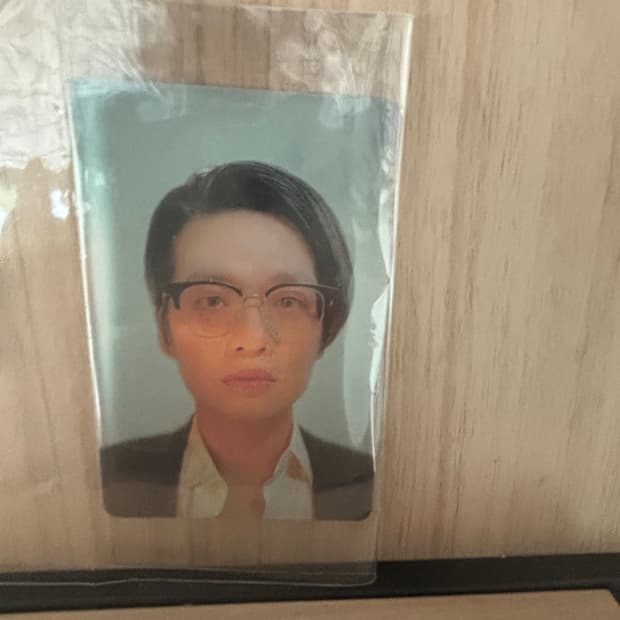 검정치만 한정 포토카드