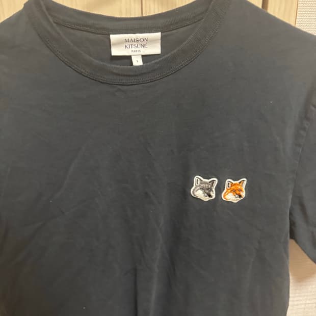 메종키츠네 반팔 s