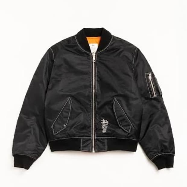 스투시 리버시블 빌트 봄버 자켓