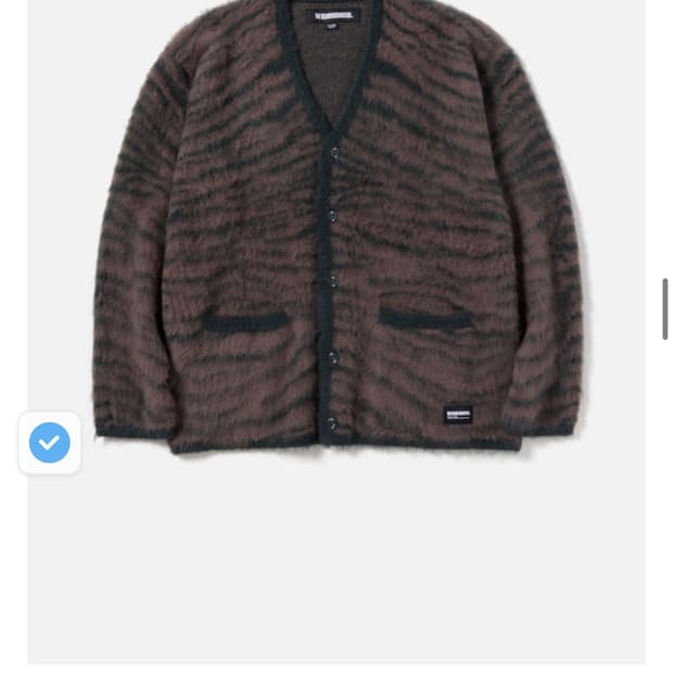 네이버후드 모헤어 가디건 M사이즈