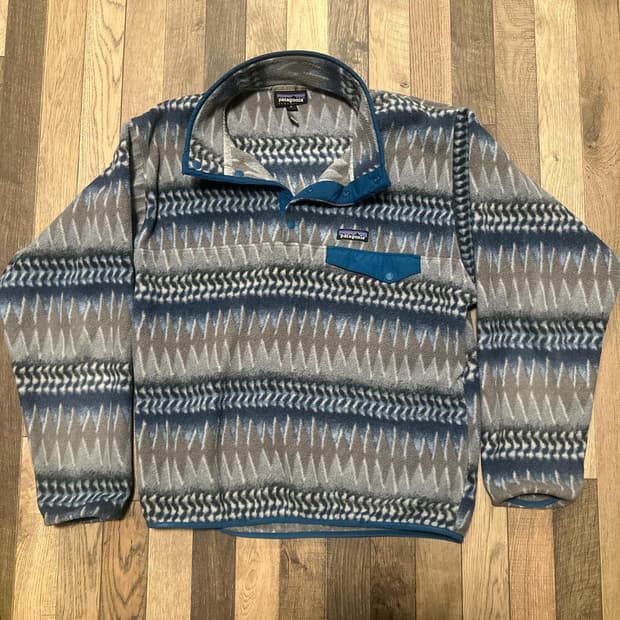 90s 파타고니아 신칠라 스냅-티 플리스 풀오버