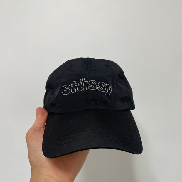 스투시 나일론 리플렉티브캡