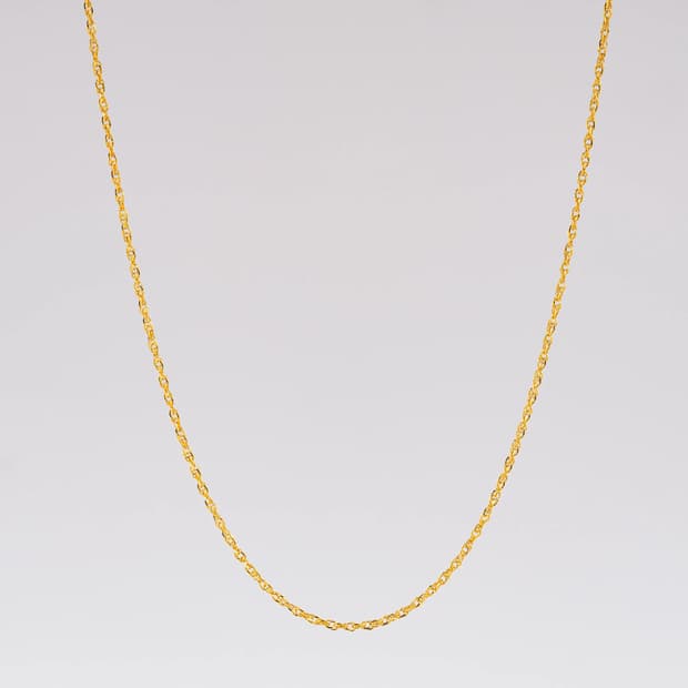  Oceanora 18K 금 체인 네크리스 주얼리