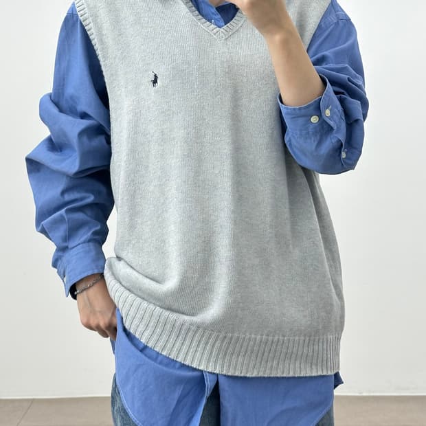 폴로랄프로렌 니트 조끼 2xl