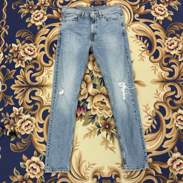(32)리바이스 Levis 510 데미지 데님팬츠