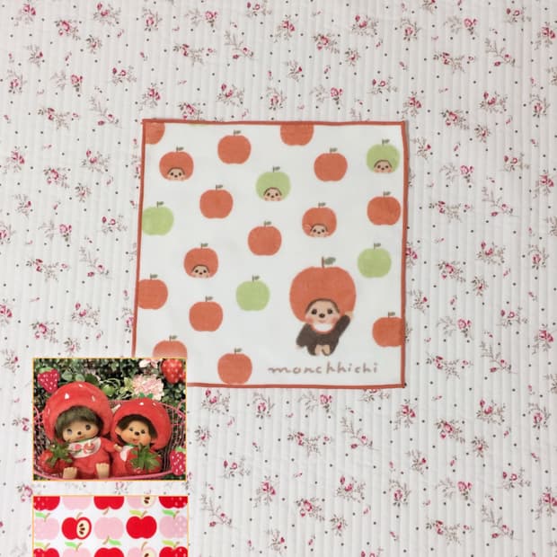 몬치치 사과 핸드타올