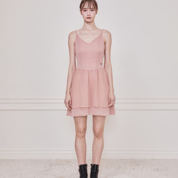 (새상품) 낫유어로즈 하린 드레스 Harin dress (Pink)