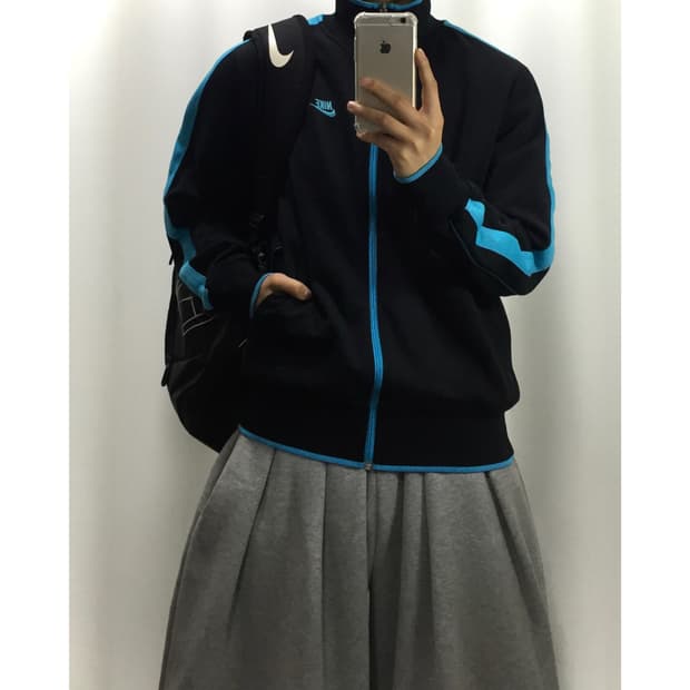 Nike 나이키 사이드라인 올드스쿨 배색 져지