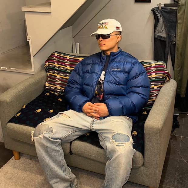 90’s Montbell light-weight padded jacket