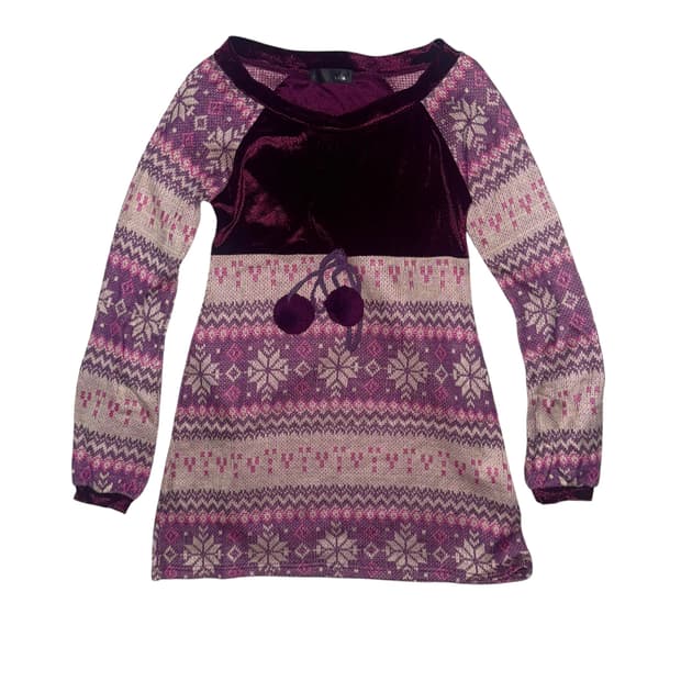 Sweet Honey purple Top Onepiece