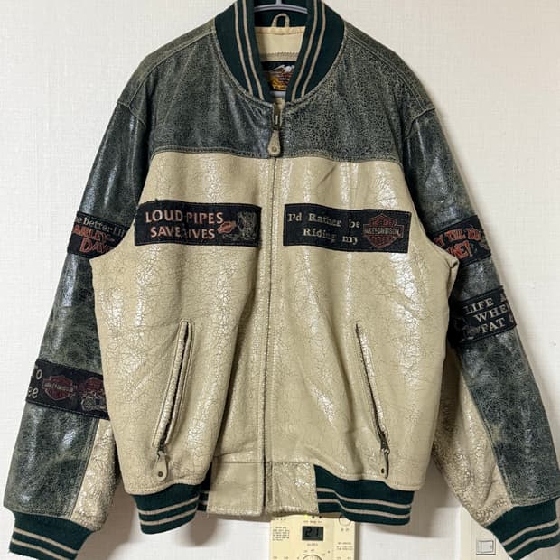 할리 데이비슨 레더 라이더 자켓